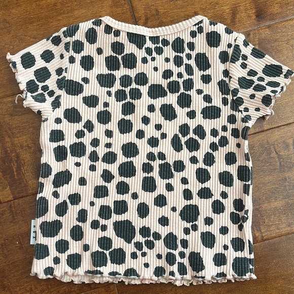 Hux Staycation Ocelot Rib Knit Shirt - Picture 5 of 8